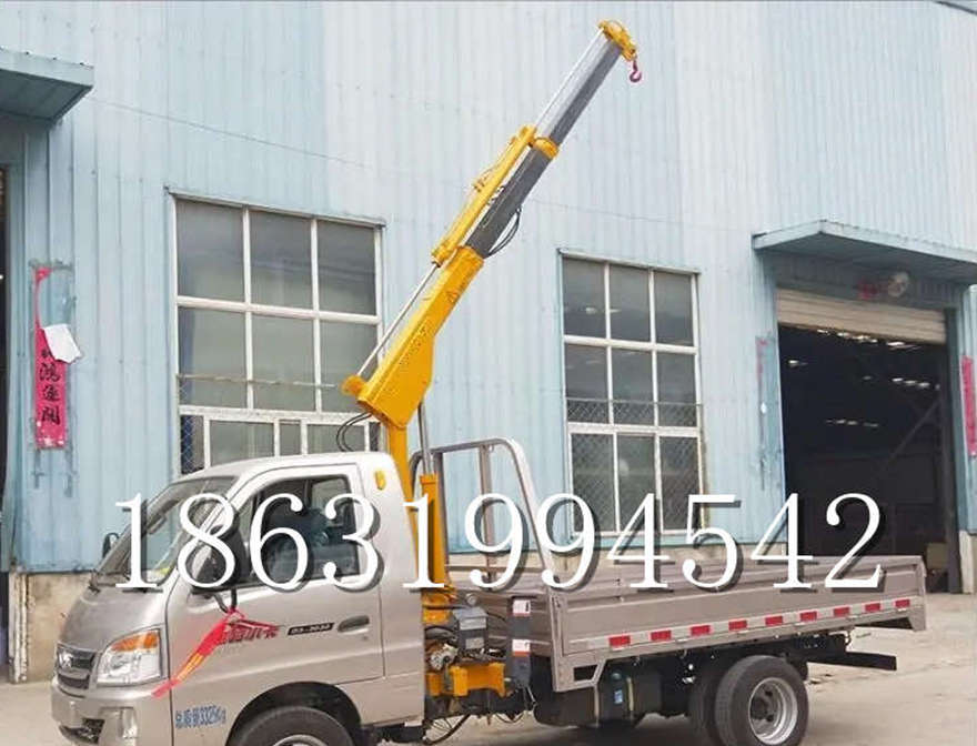 定边县车载吊机2吨价格出租绞盘货车起重机车载吊机2吨